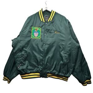 Vintage Citizens Rifle & Revolver Club New Jersey Varsity Bomber Lined Jacket XL